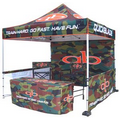 Pop Up Canopy Tent (10'x10') w/ Steel Frame (Digital Package 3)